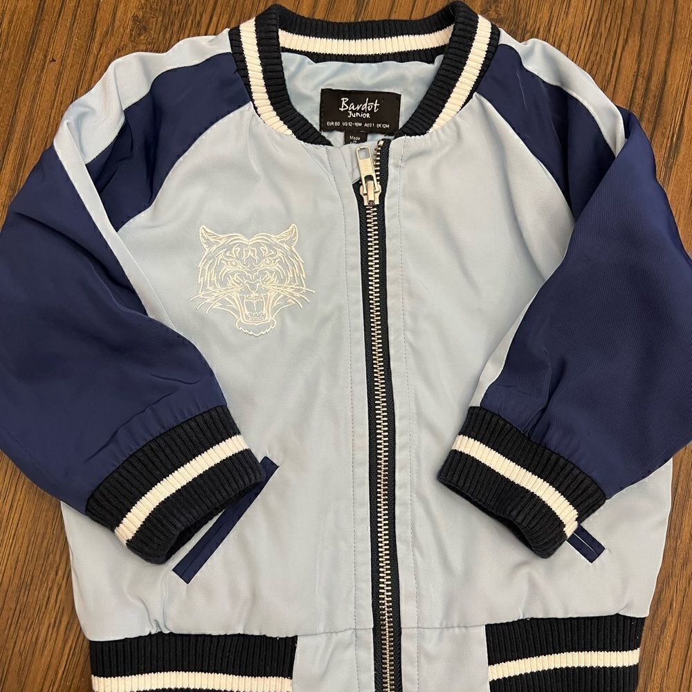 Bardot‎ Junior Boys' Embroidered Tiger Bomber Jacket - Baby 12-18 mos